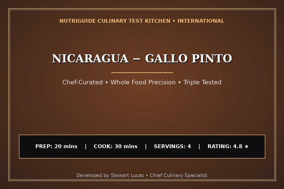 Nicaragua − Gallo Pinto