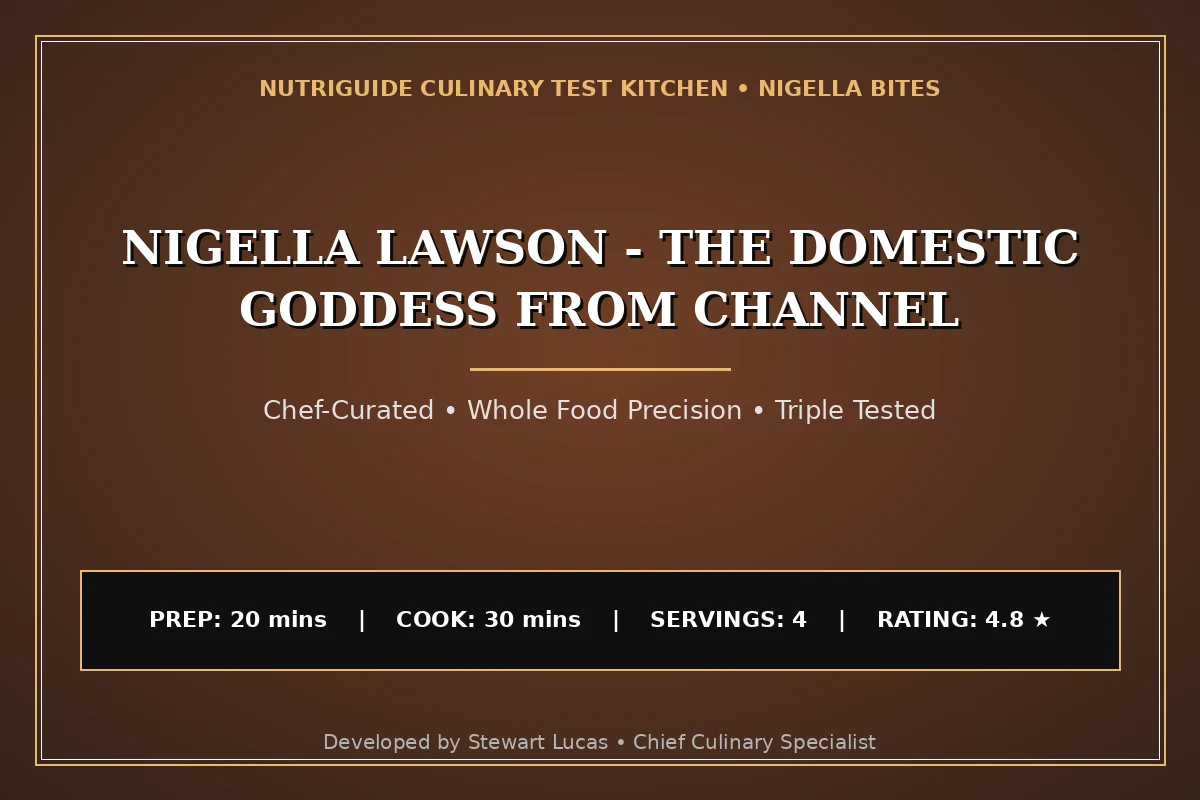 Nigella Lawson - The Domestic Goddess From Channel