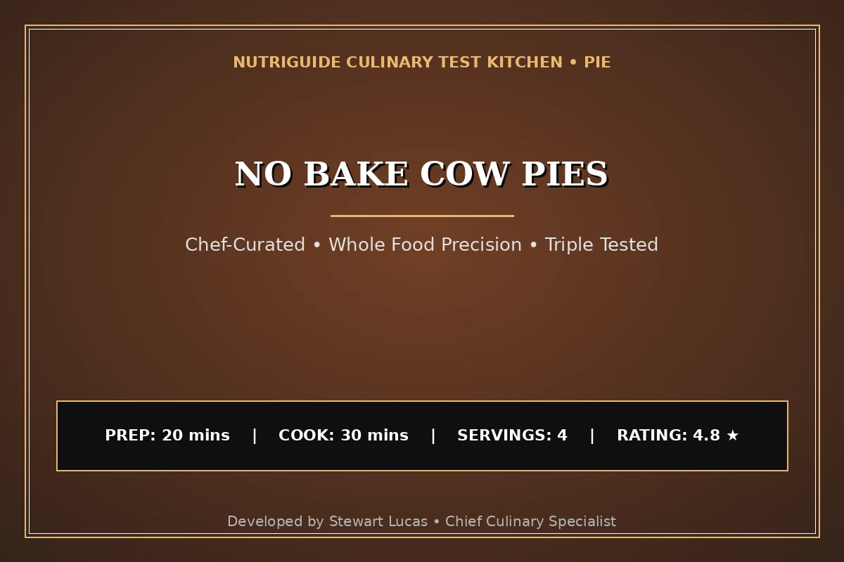 No Bake Cow Pies