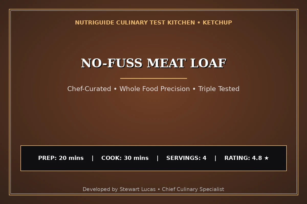 No-Fuss Meat Loaf