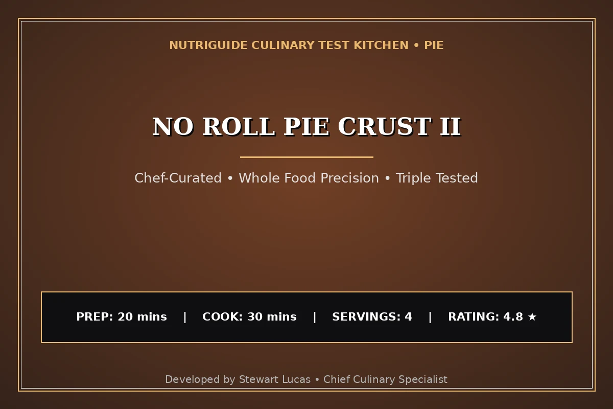 No Roll Pie Crust Ii