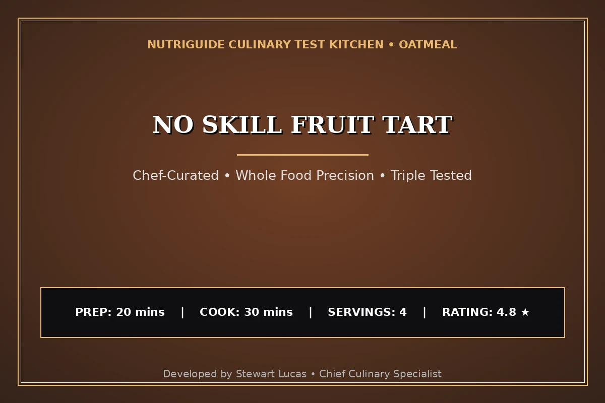 No Skill Fruit Tart