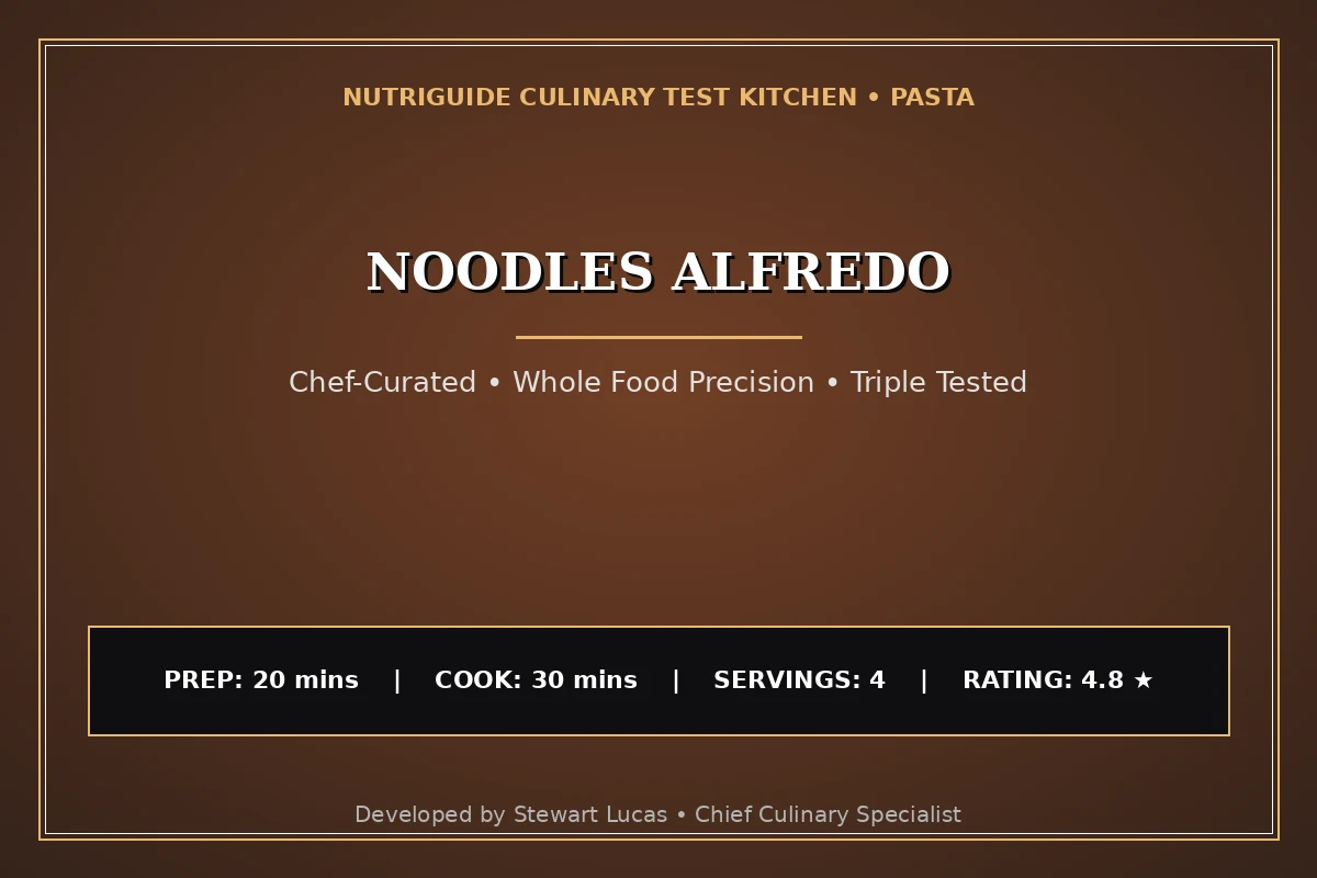 Noodles Alfredo