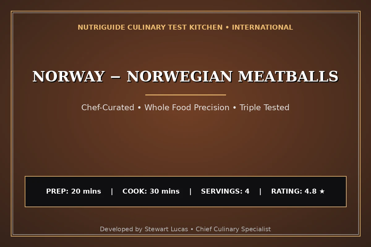 Norway − Norwegian Meatballs