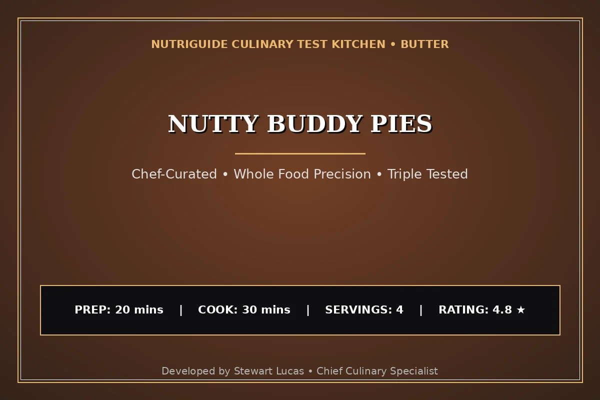 Nutty Buddy Pies