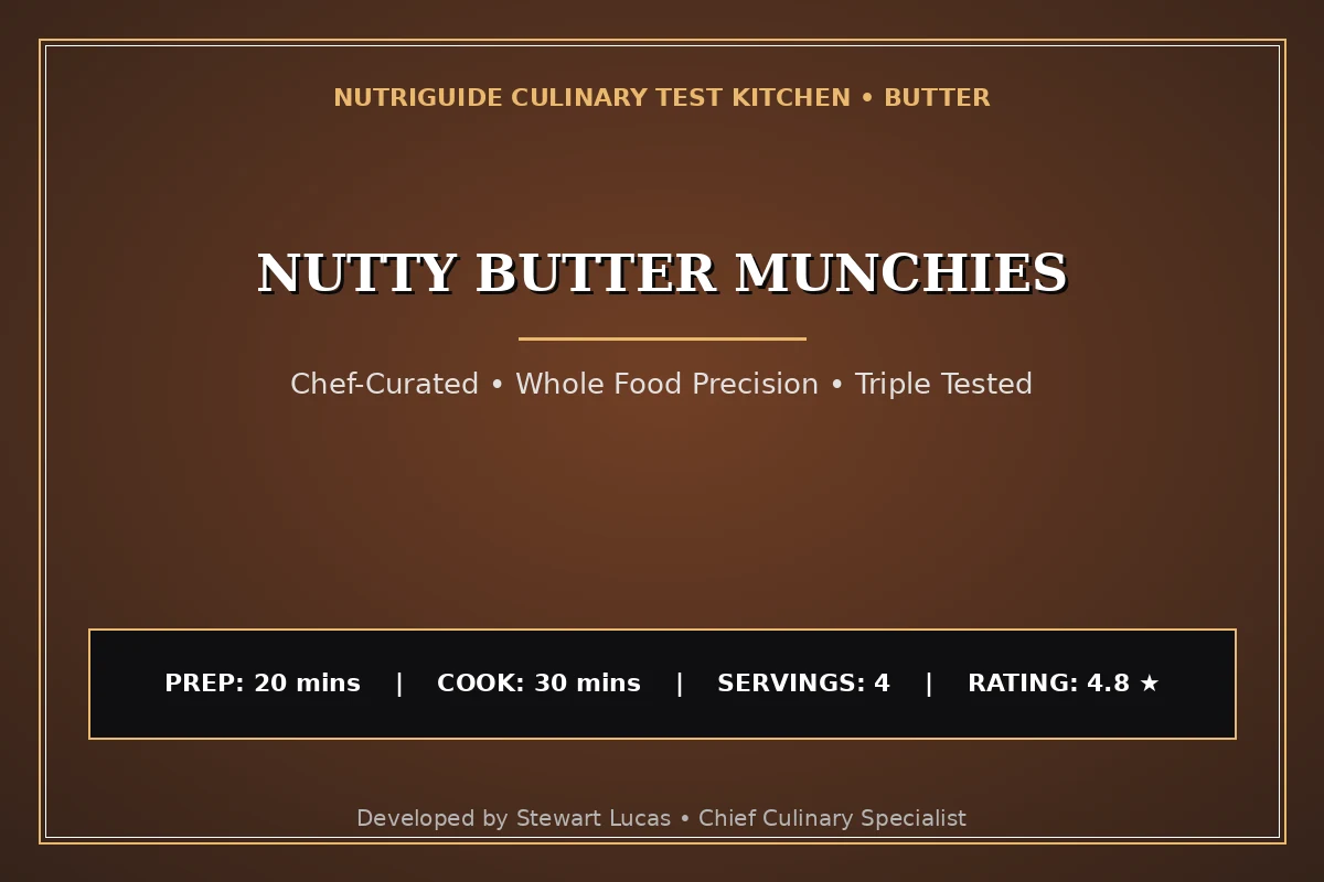 Nutty Butter Munchies