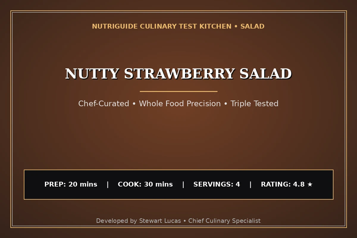 Nutty Strawberry Salad