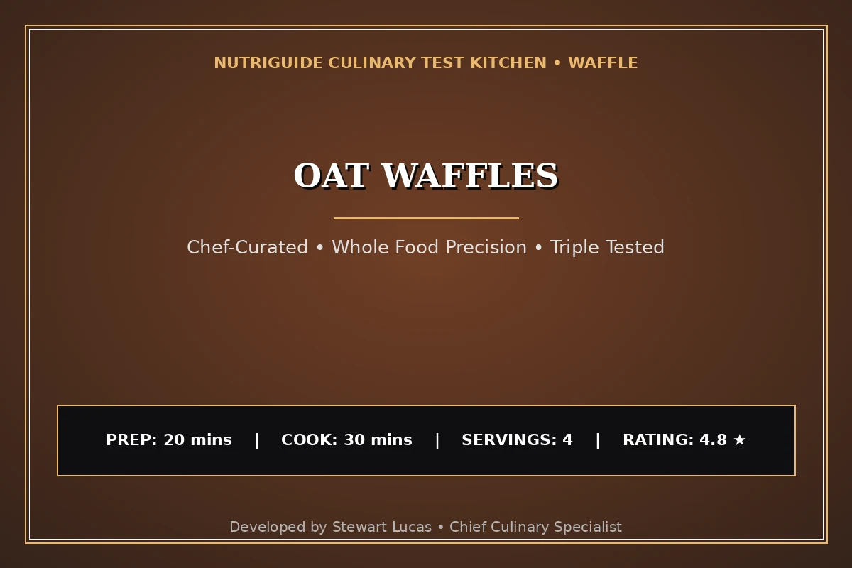 Oat Waffles