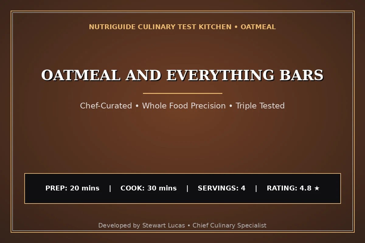 Oatmeal And Everything Bars