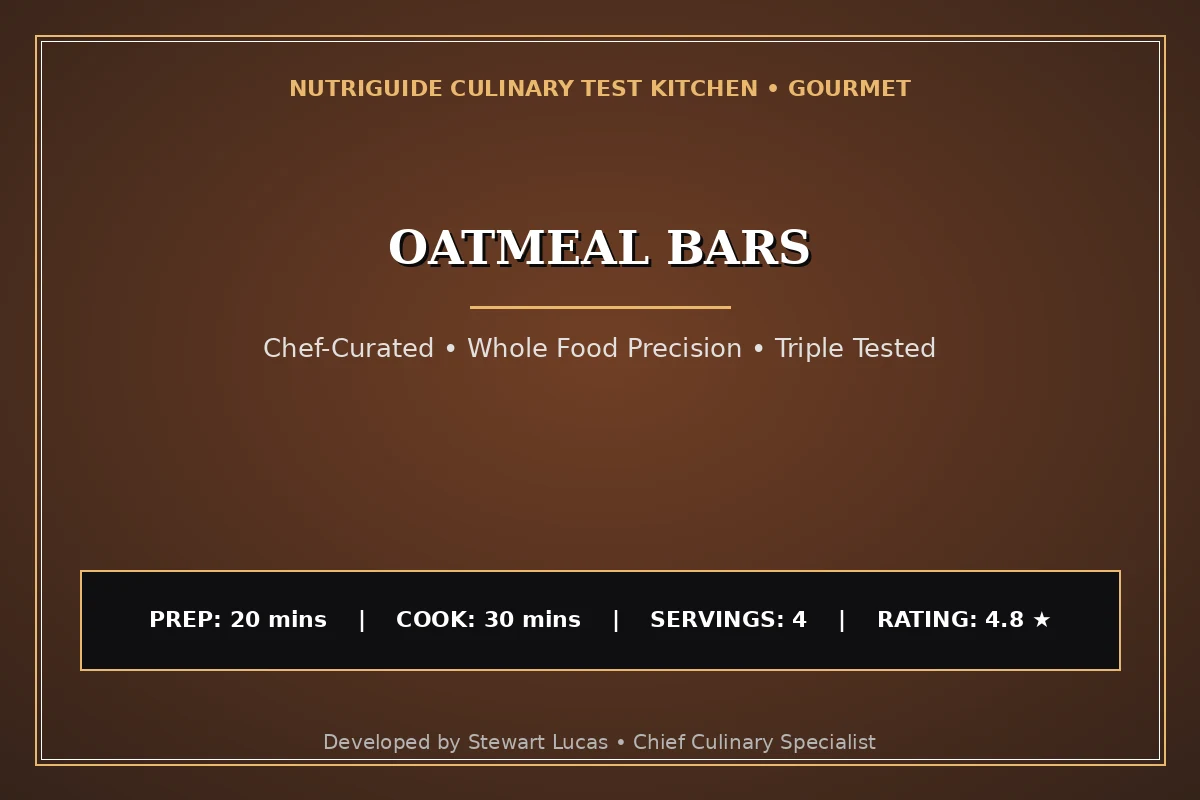 Oatmeal Bars