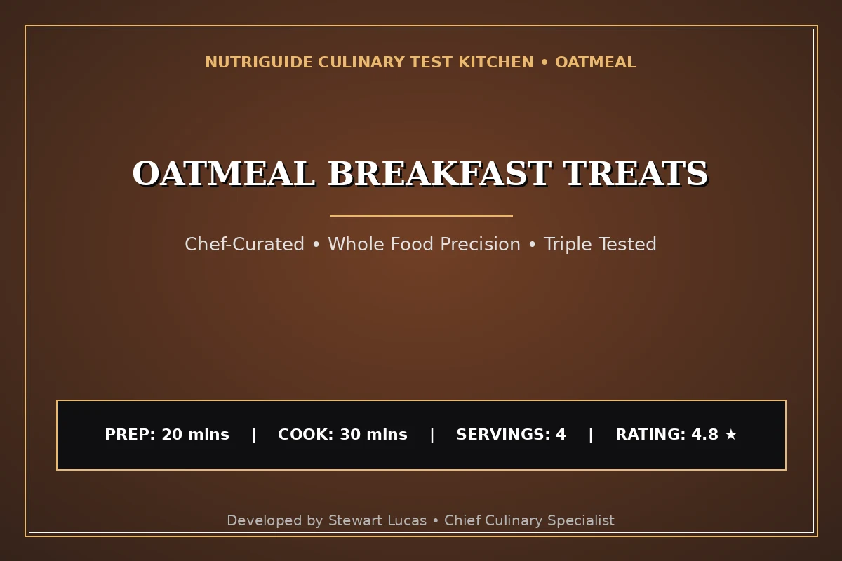 Oatmeal Breakfast Treats