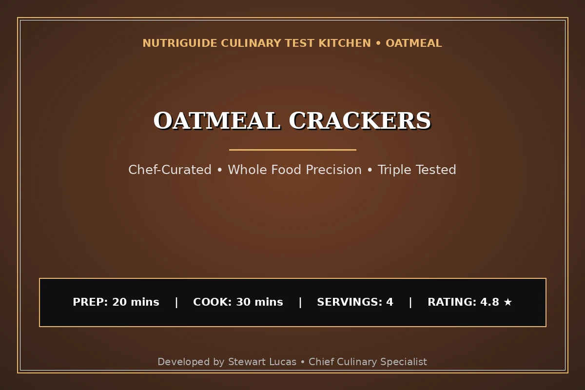 Oatmeal Crackers