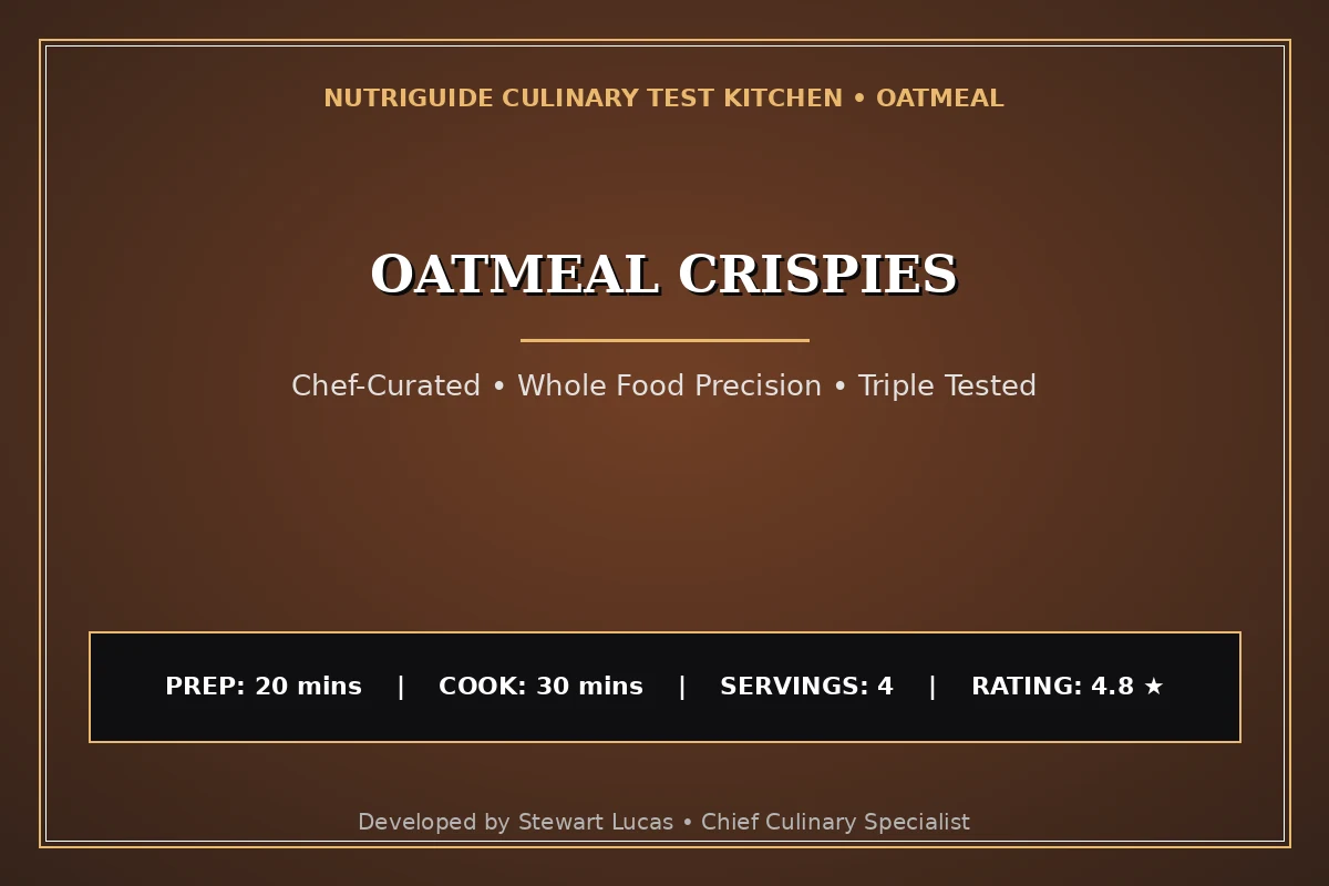 Oatmeal Crispies