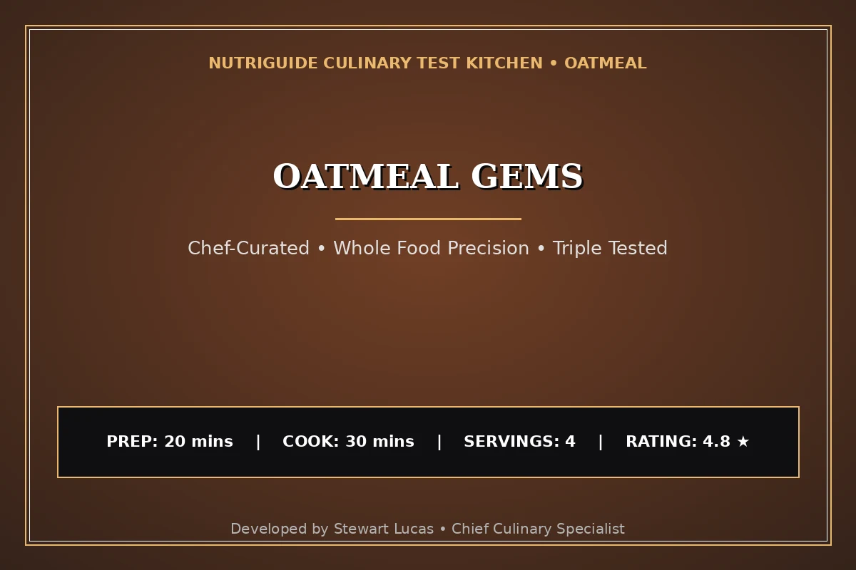 Oatmeal Gems