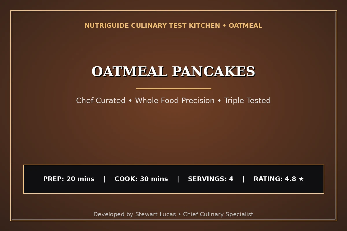 Oatmeal Pancakes
