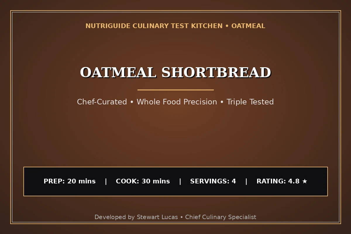 Oatmeal Shortbread