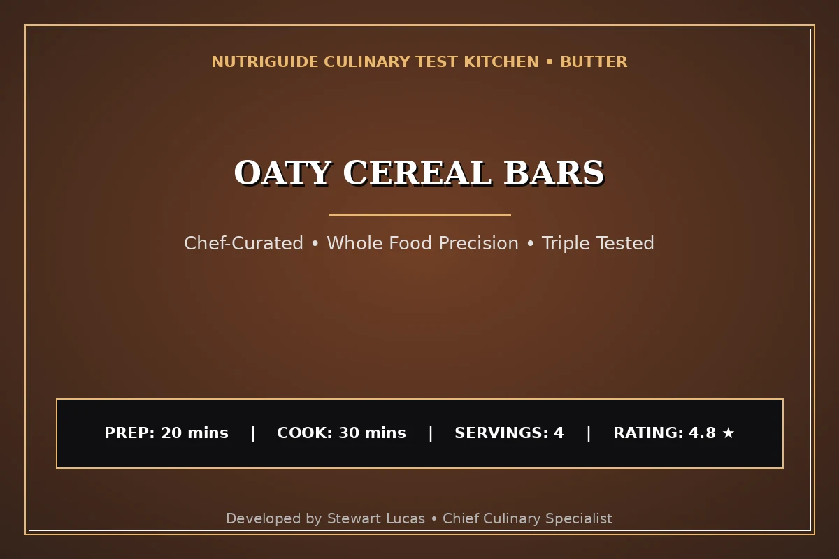 Oaty Cereal Bars