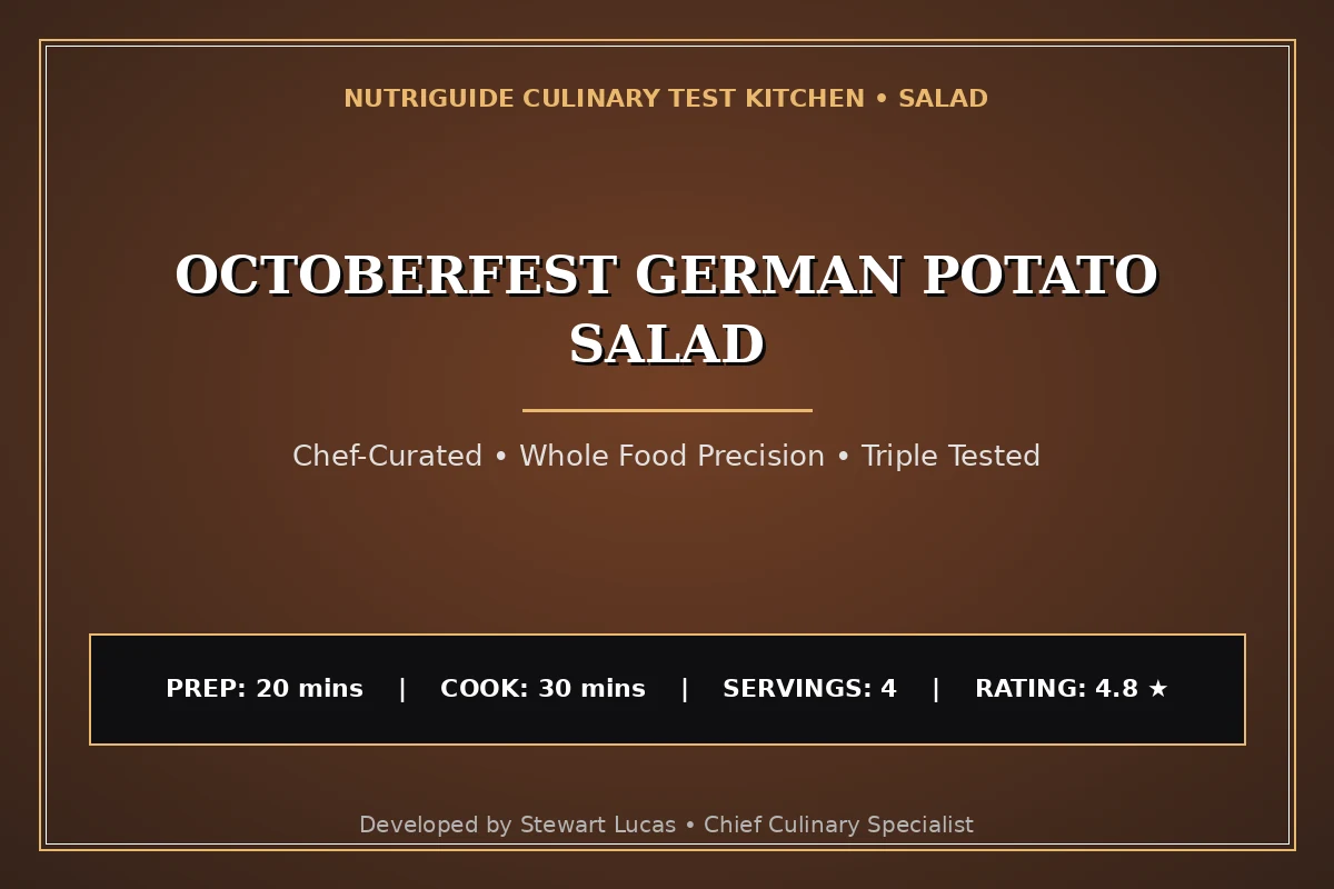 Octoberfest German Potato Salad