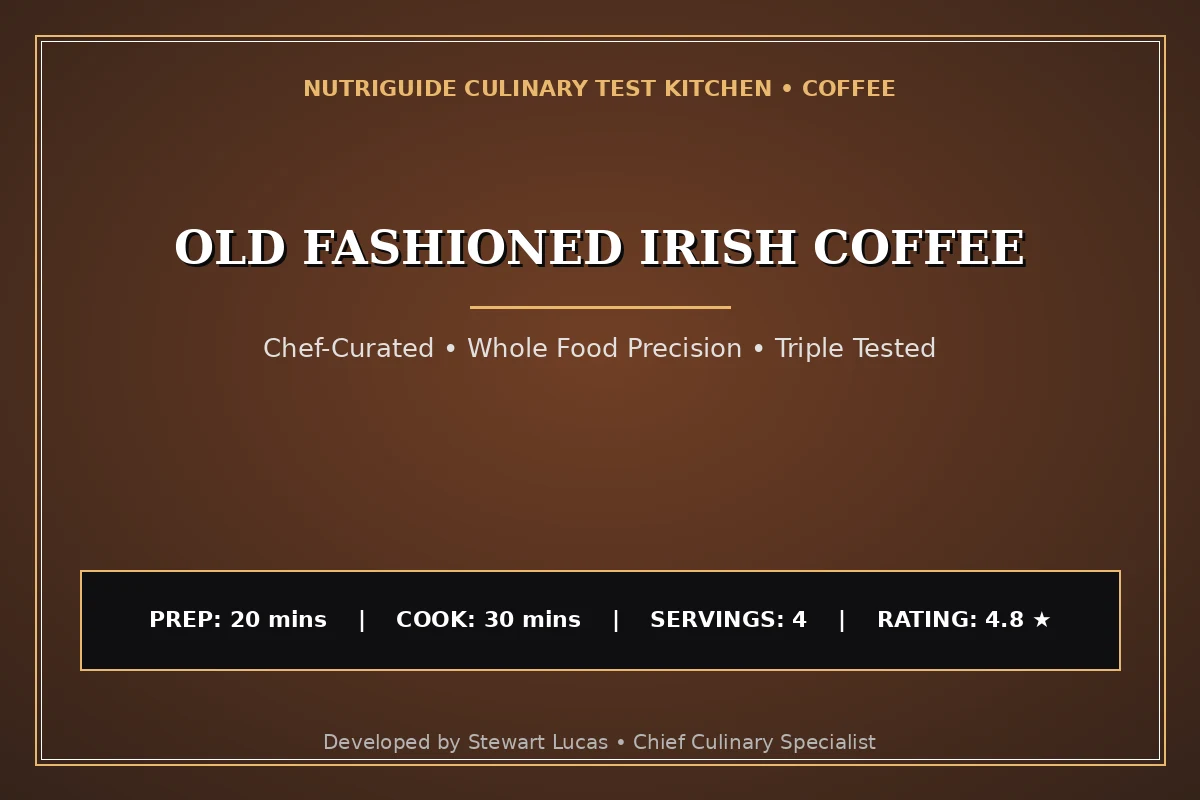 Old Fashioned Irish Coffee
