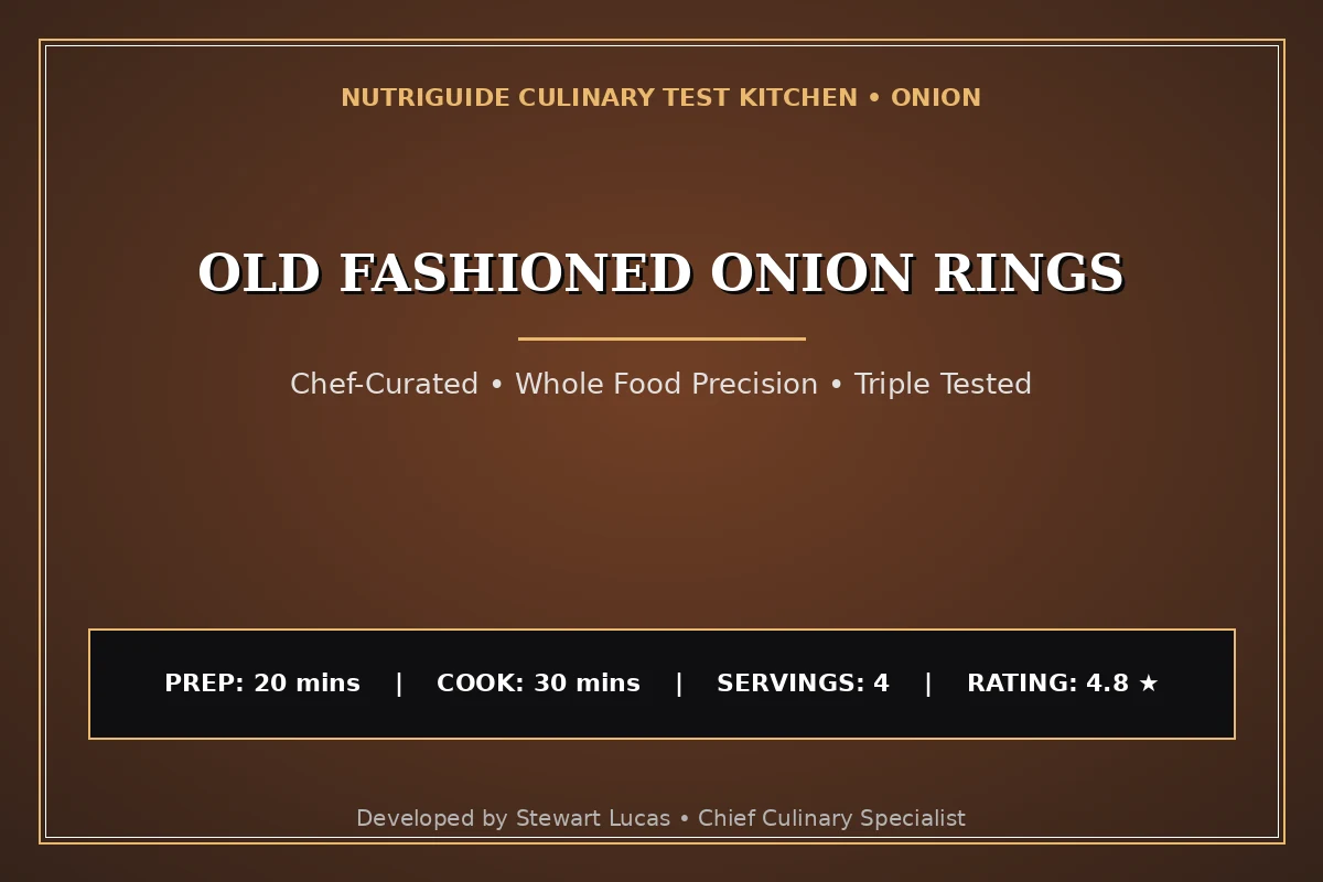Old Fashioned Onion Rings
