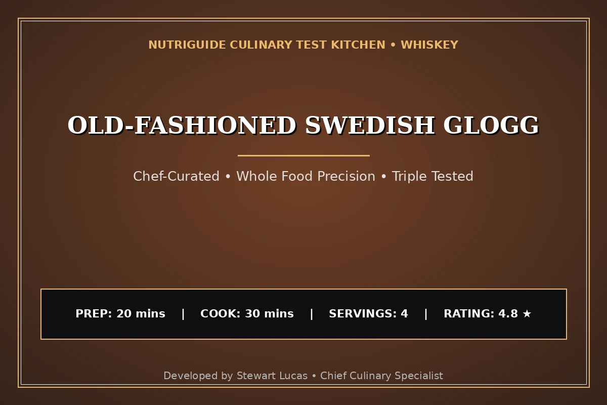 Old-Fashioned Swedish Glogg