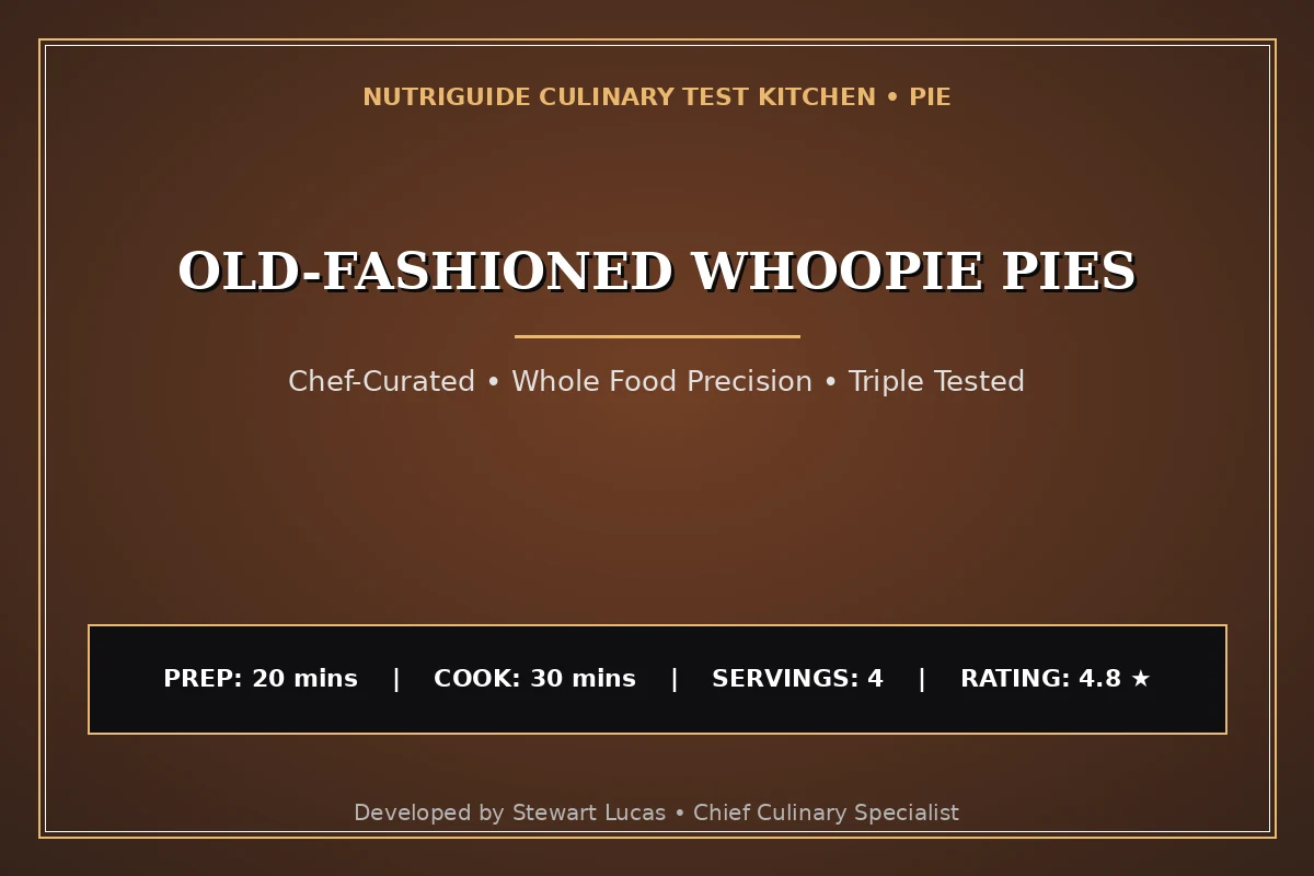 Old-Fashioned Whoopie Pies