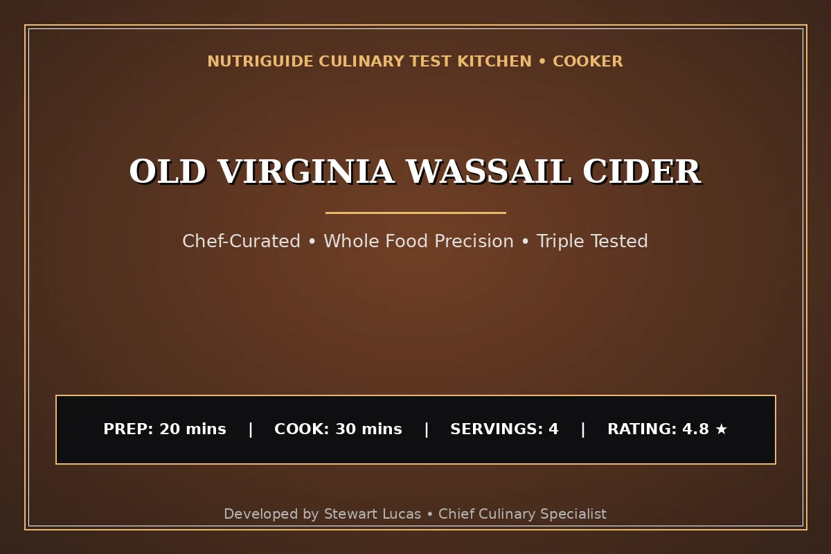 Old Virginia Wassail Cider