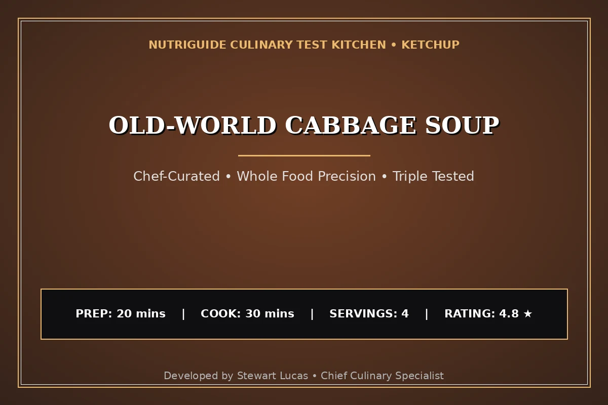 Old-World Cabbage Soup
