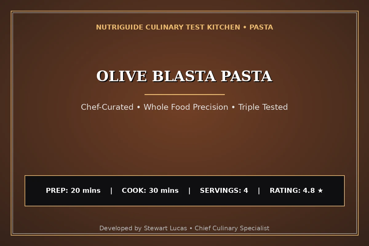 Olive Blasta Pasta
