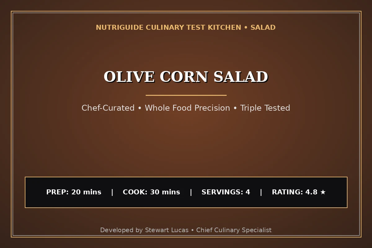 Olive Corn Salad