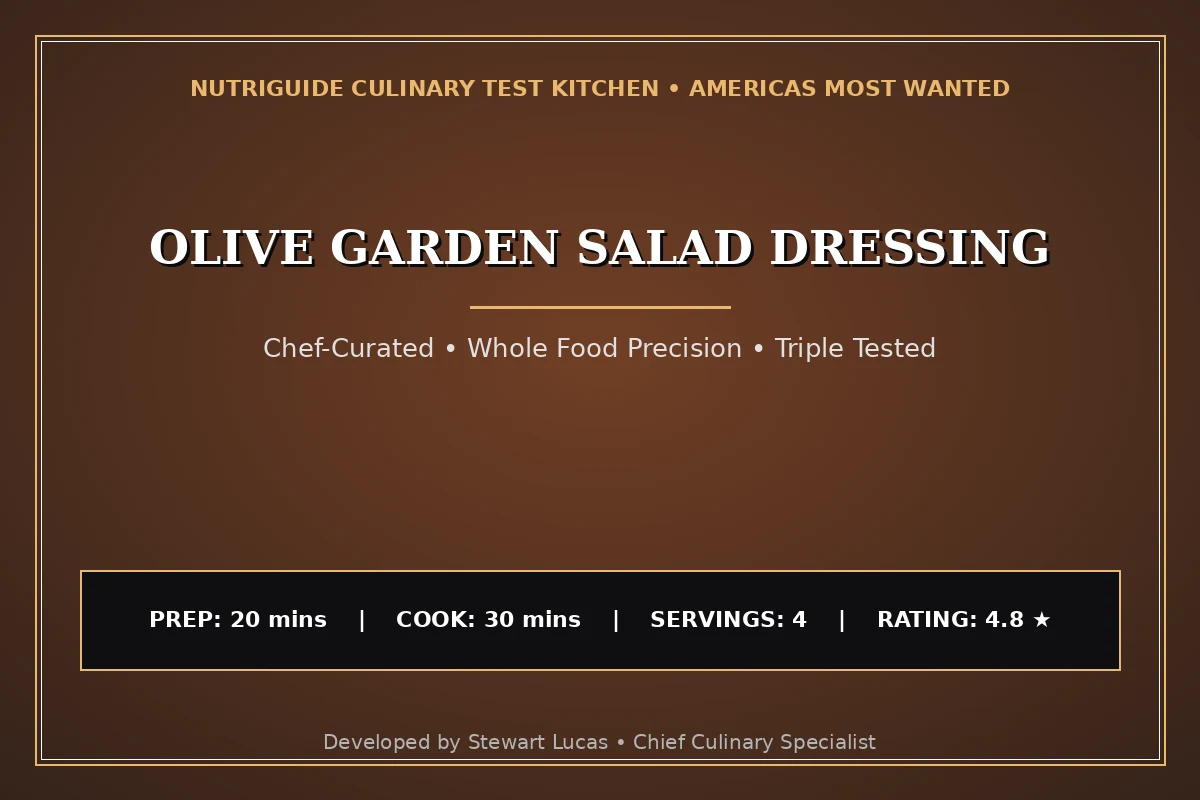 Olive Garden Salad Dressing