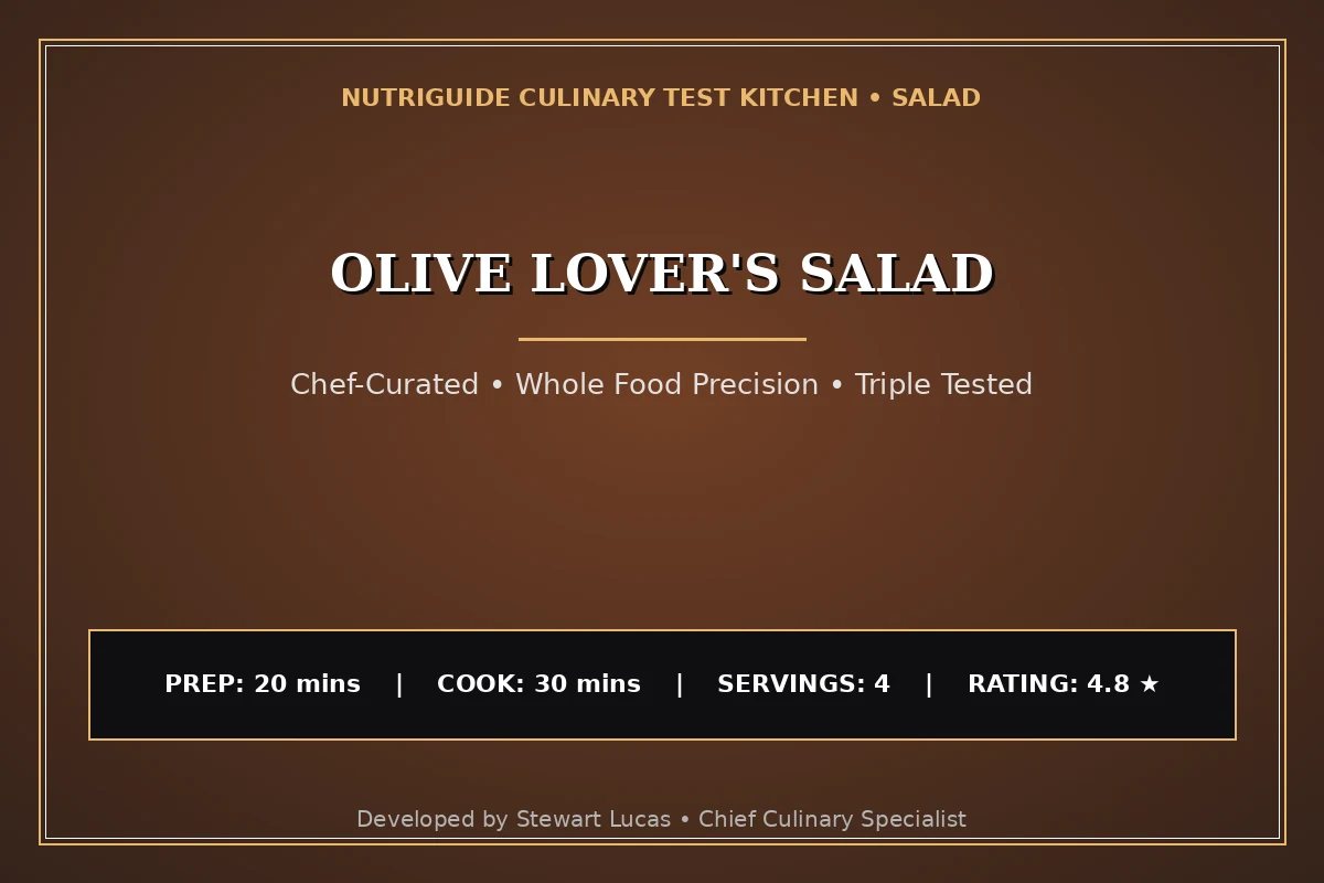 Olive Lover'S Salad