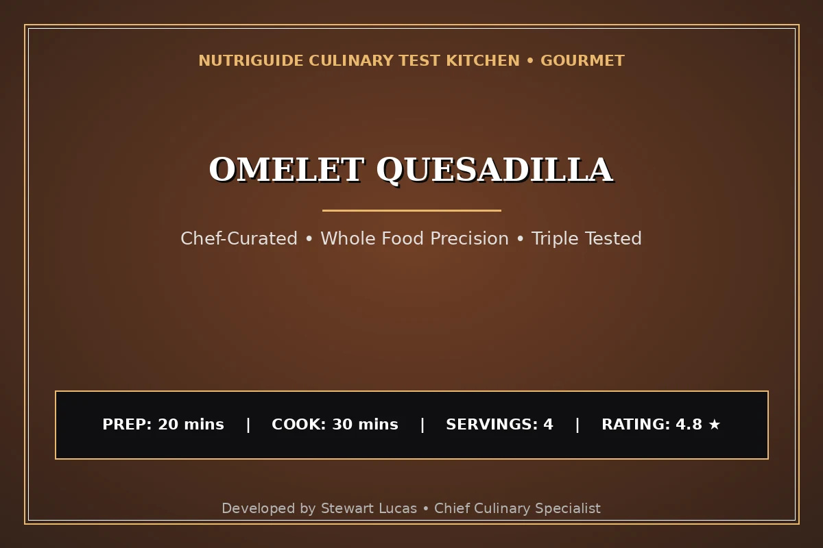Omelet Quesadilla