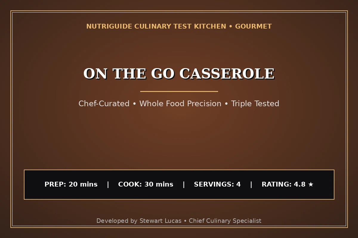 On The Go Casserole