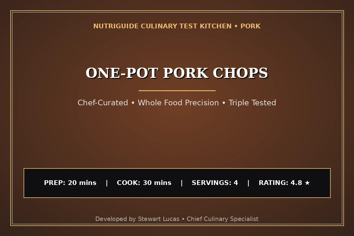 One-Pot Pork Chops