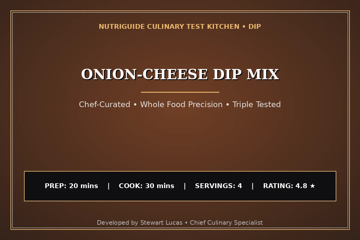 Onion-Cheese Dip Mix