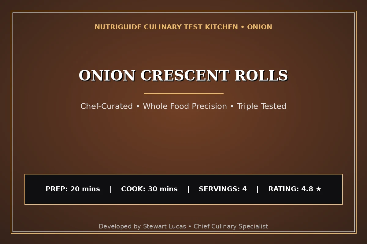 Onion Crescent Rolls
