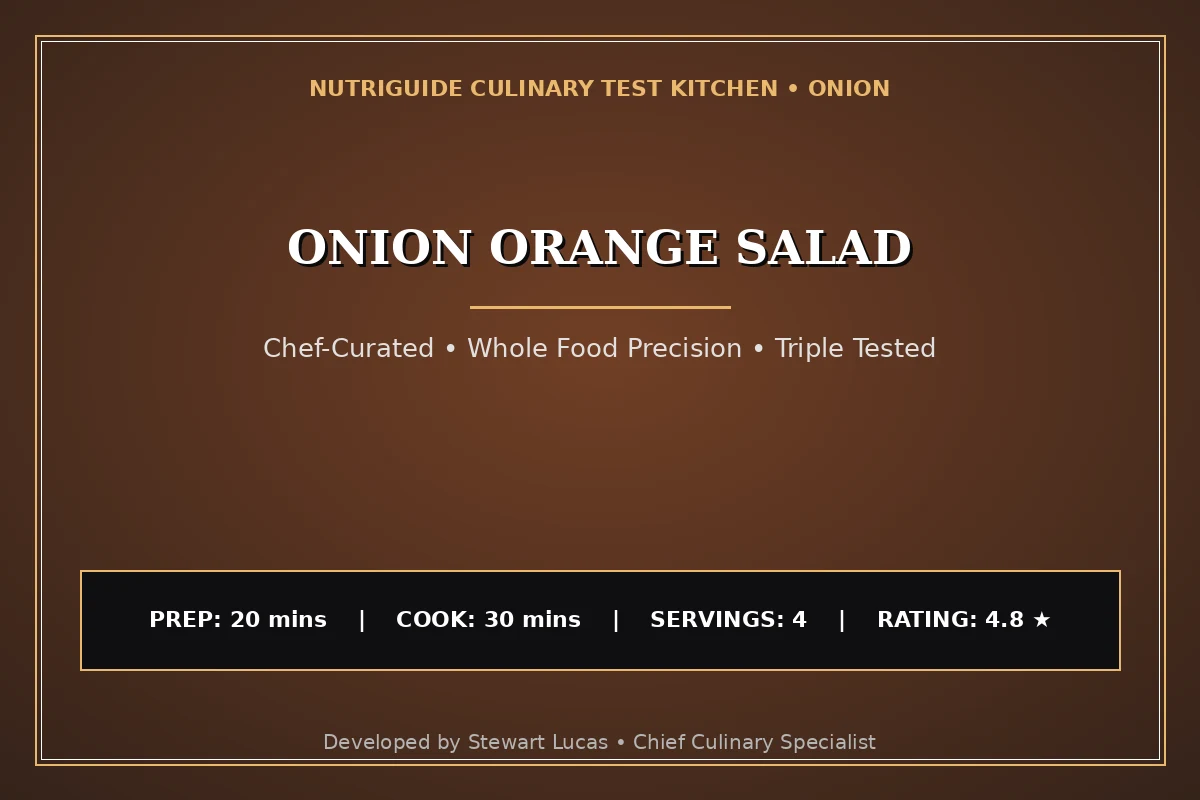 Onion Orange Salad