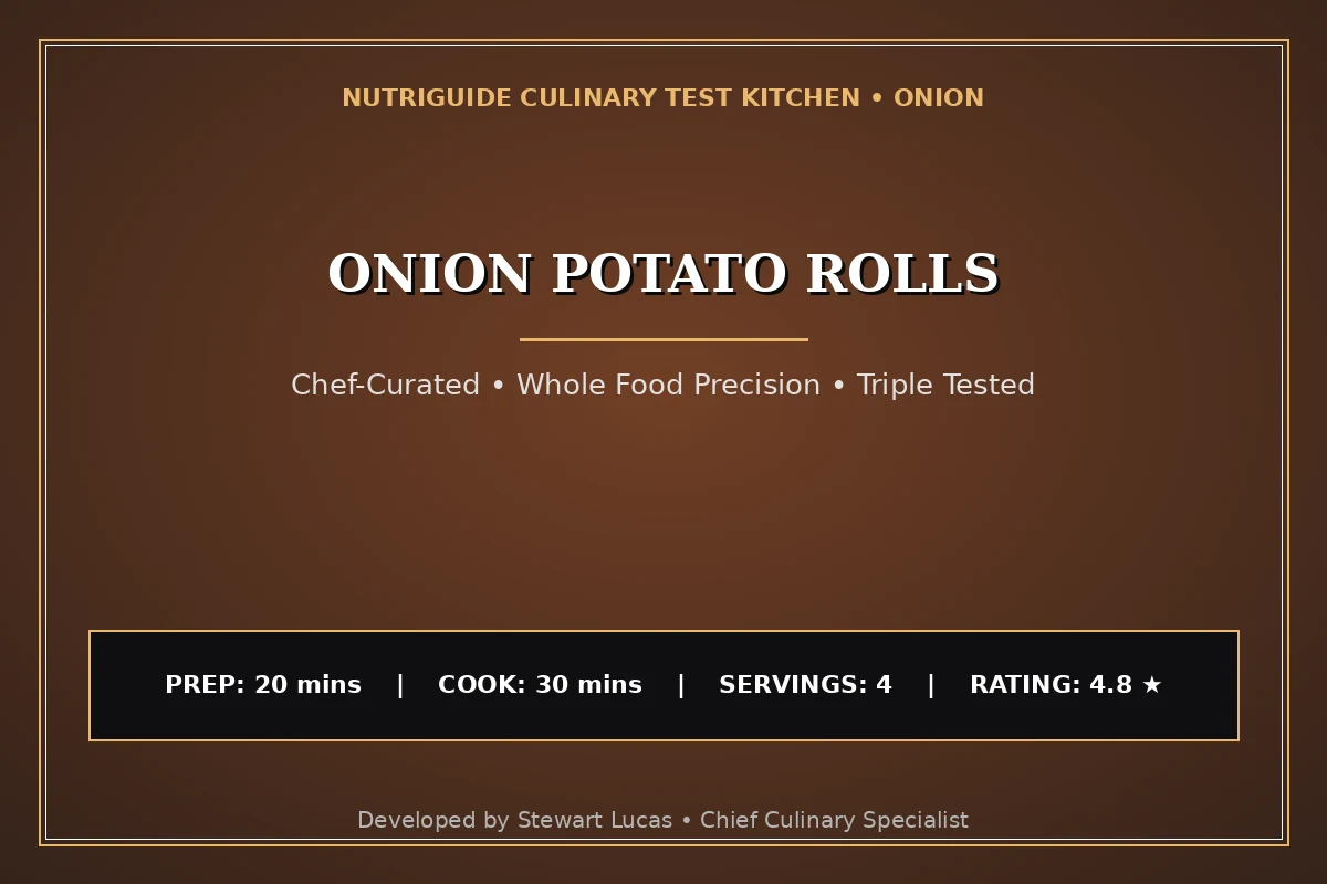 Onion Potato Rolls