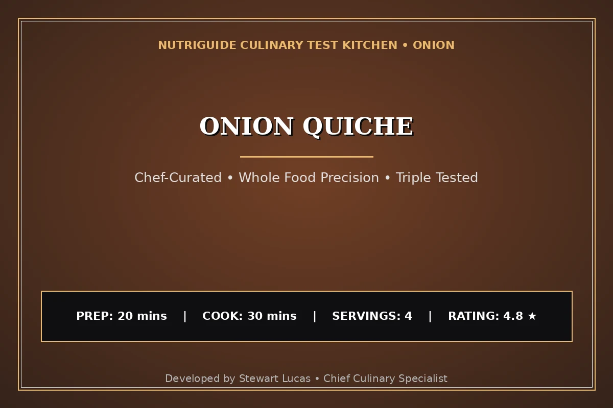 Onion Quiche
