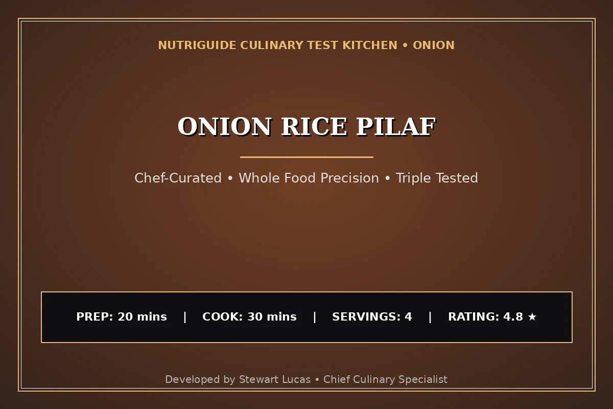 Onion Rice Pilaf