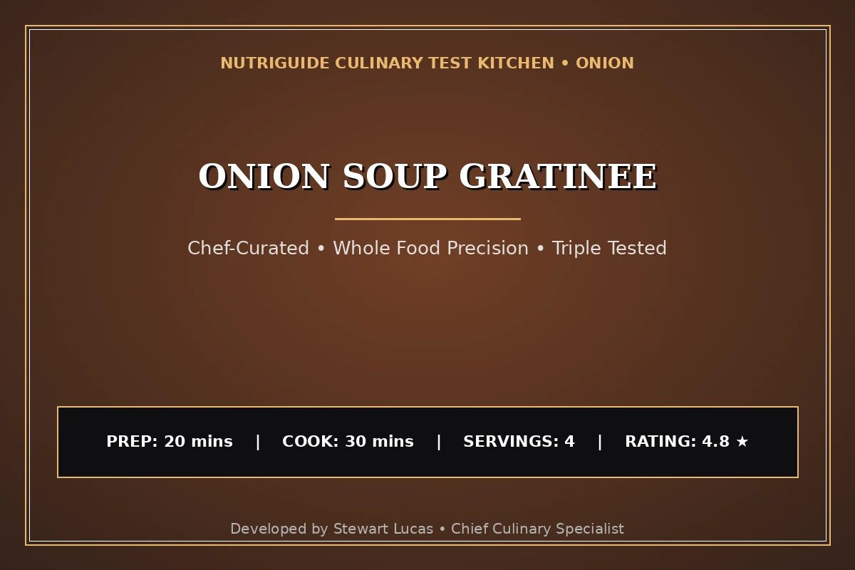 Onion Soup Gratinee