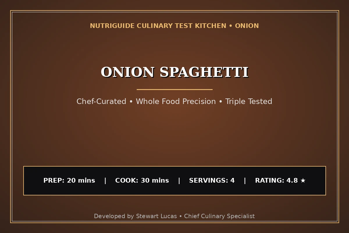 Onion Spaghetti