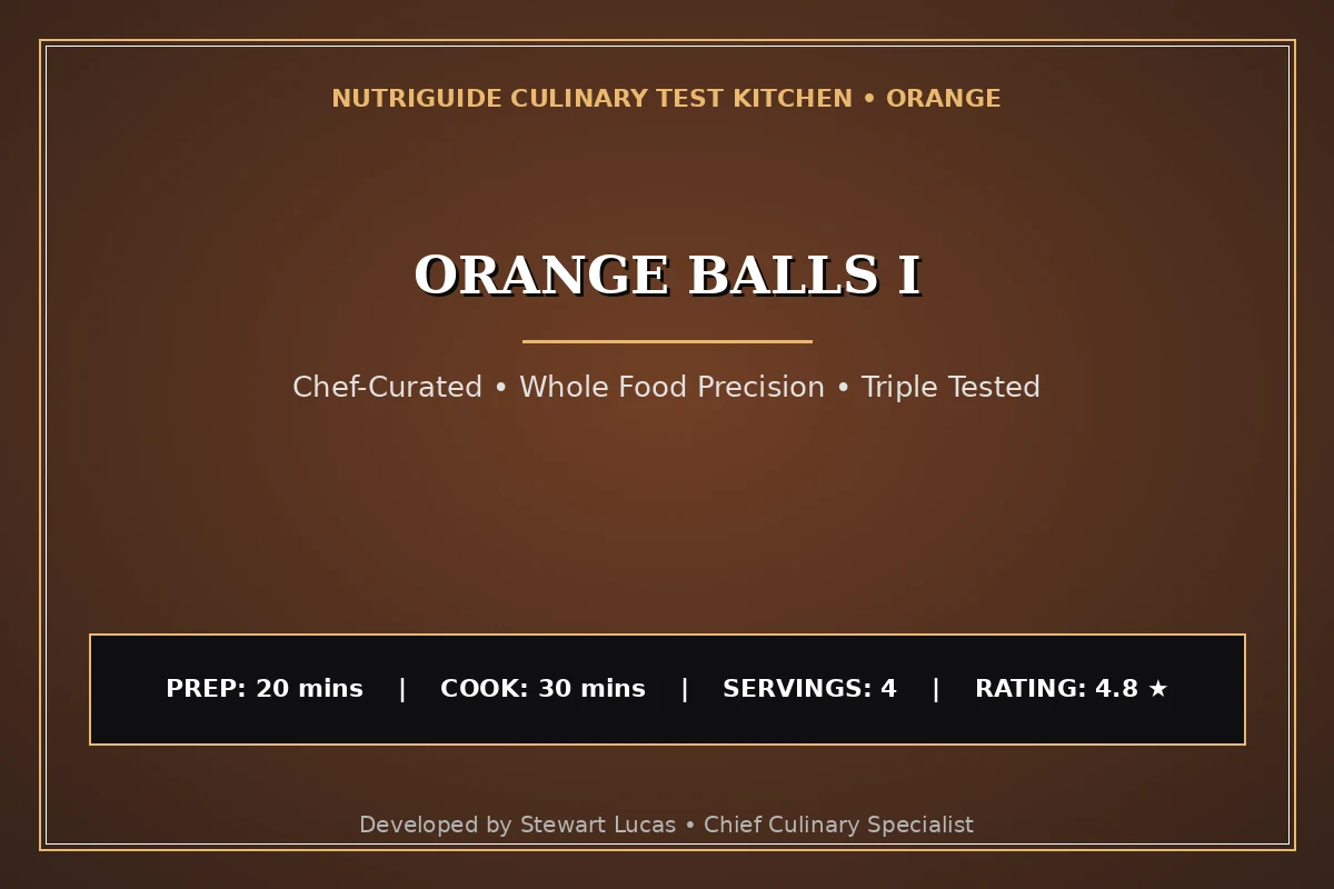 Orange Balls I