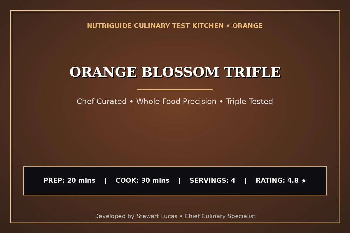 Orange Blossom Trifle