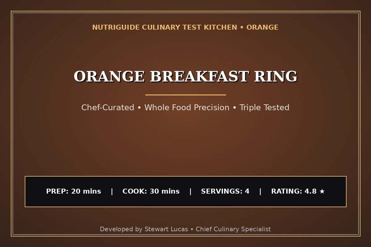 Orange Breakfast Ring