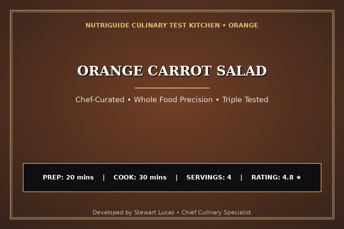 Orange Carrot Salad