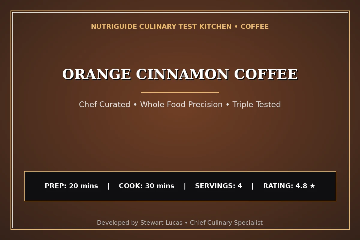 Orange Cinnamon Coffee