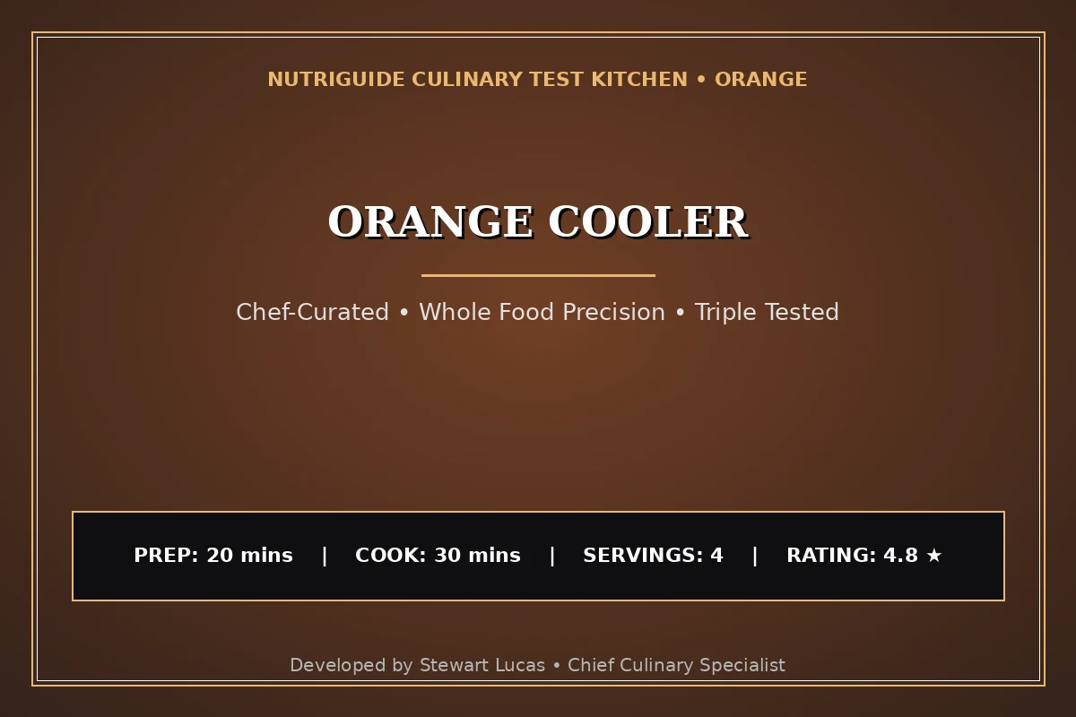Orange Cooler