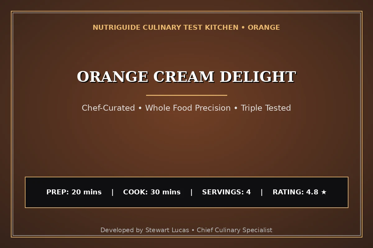 Orange Cream Delight